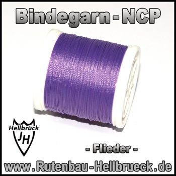 Bindegarn Nylon - NCP - Flieder - Vorfixiert -C-